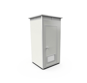 baño simple en loza vista exterior