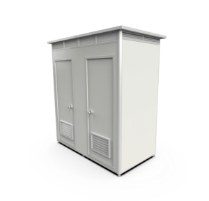 ducha doble maqueta exterior