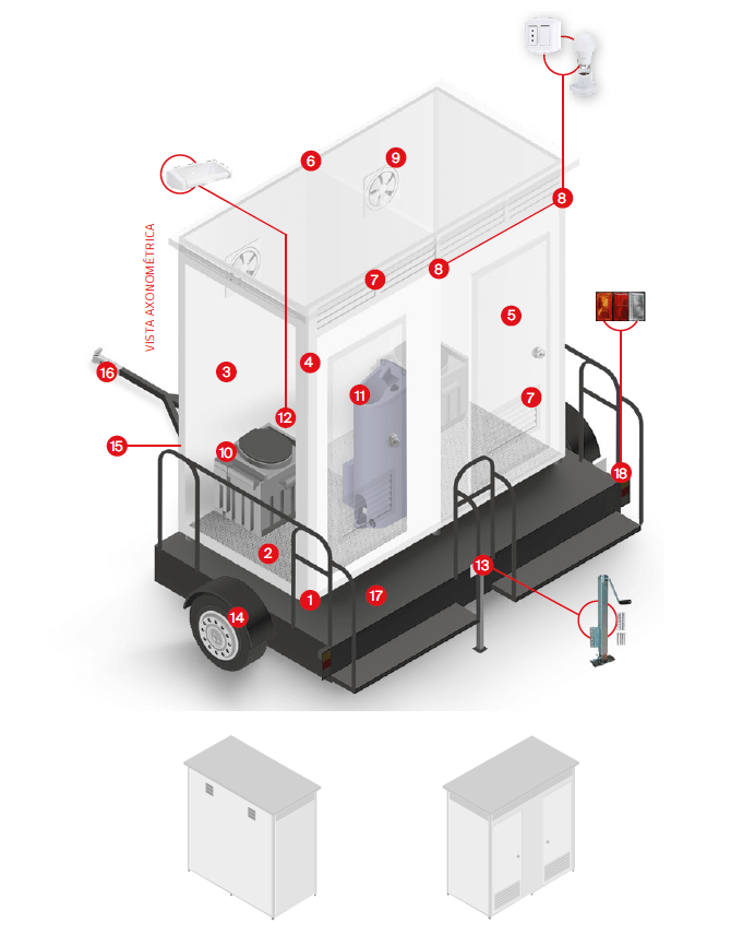 pano de baño hdpe doble mbs con trailer
