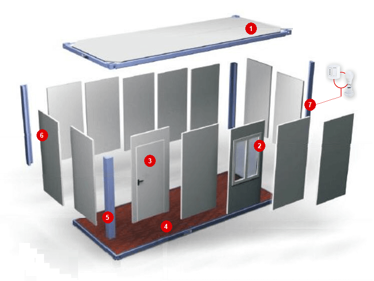 plano modulo prefabricado mbs