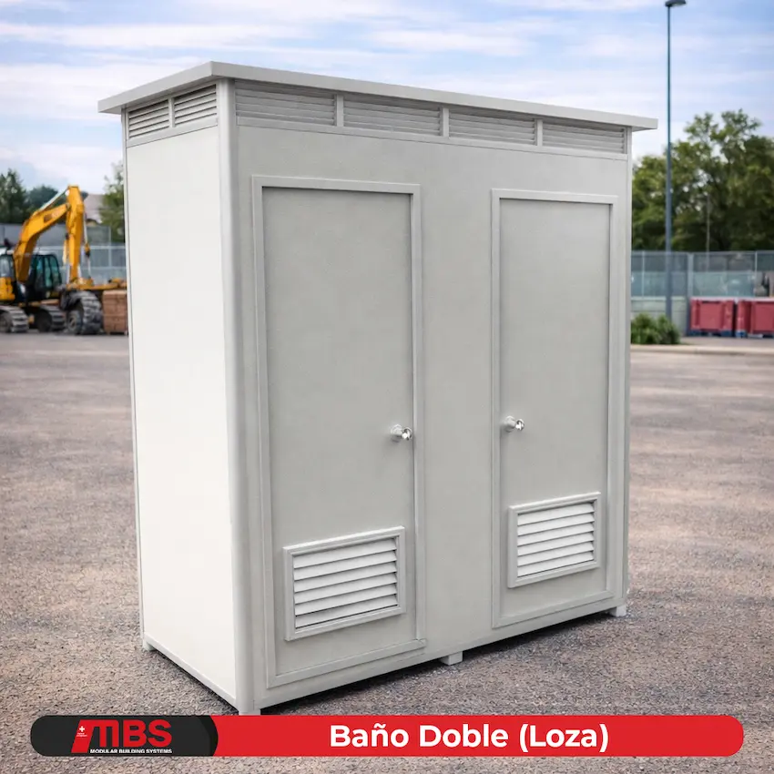 BanoDobleLoza baño de doble loza MBS Módulos