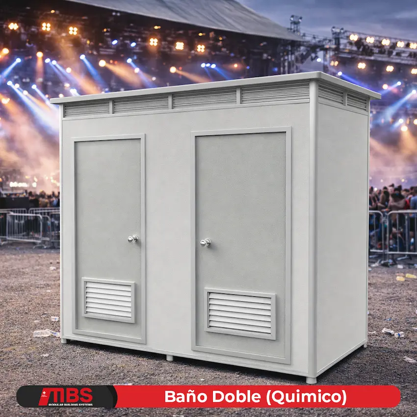 BanoQuimicoDoble baño químico doble MBS Módulos