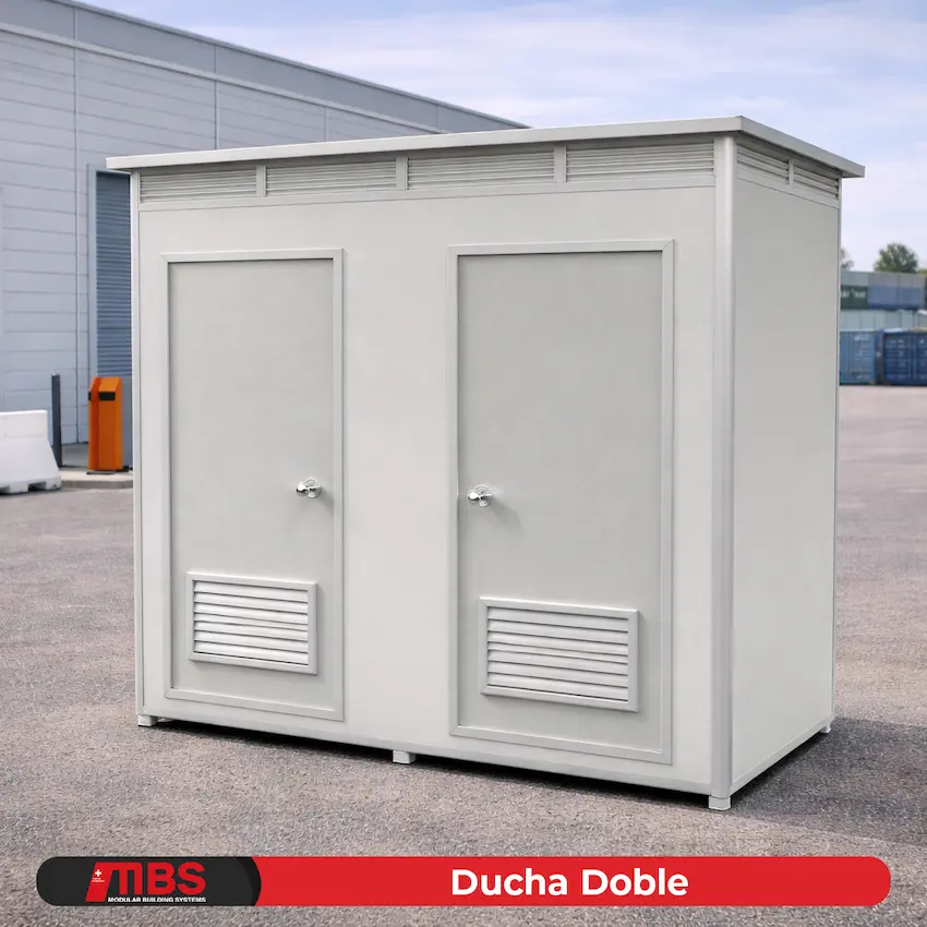 DuchaDoble ducha doble de MBS Módulos